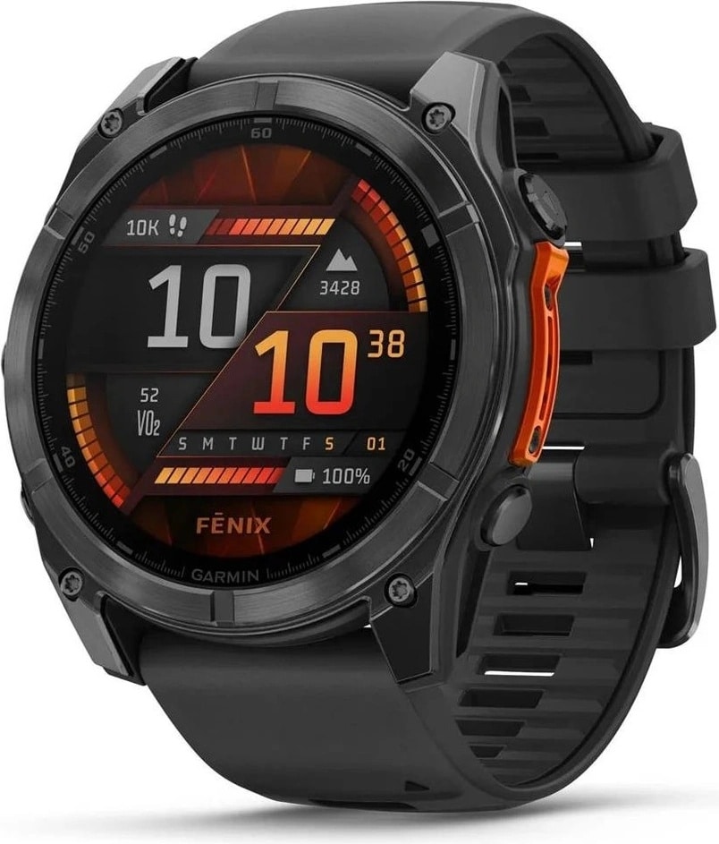 Garmin Fenix 8, 51 mm – eestvaade – Nutisormused